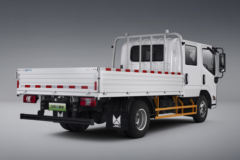 江铃 乐行E路达 市政工程版 4.5T 3.2米双排纯电动栏板轻卡77.28kWh