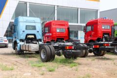 陕汽重卡 德龙M6000 菁英版 300马力 4X2 6.85米AMT自动档仓栅式载货车(国六)(SX5189CCYVB481) 陕汽重卡 德龙M6000 菁英版 300马力 4X2 6.85米AMT自动档仓栅式载货车(国六)(SX5189CCYVB481)