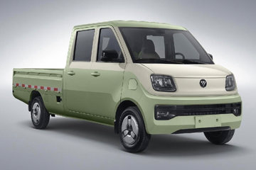 福田 祥菱Q 3T 2.14米双排纯电动栏板微卡(BJ1030EVAA71)32.15kWh
