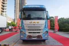 江淮 格尔发 星耀X7 570马力 8X4 9.4米AMT自动挡仓栅式载货车(国六)