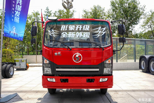 陕汽商用车 德龙G1 标准版 170马力 4.2米单排厢式轻卡(SX5041XXYNP63311)