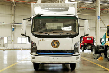 陕汽商用车 德龙G2 标载版 160马力 3.82米AMT自动档排半仓栅式轻卡(SX5042CCYNP6331)