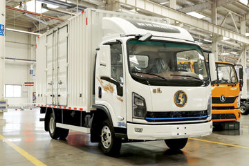 陕汽商用车 德龙G2 标准版 170马力 4.2米单排厢式轻卡(SX5041XXYNP6331)