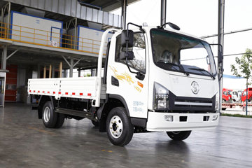 陕汽商用车 德龙G1 标载版 155马力 4.18米单排栏板轻卡(SX1041NP6331)