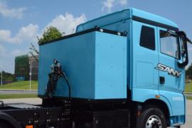 江山平顶&nbsp;电动牵引车底盘图片