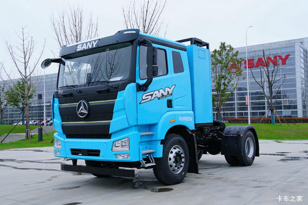 三一重卡江山平顶 标载版 6X4 换电式纯电动牵引车 宁德时代600kWh