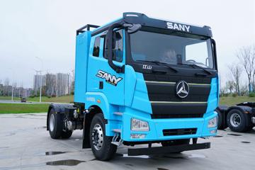 三一重卡 江山平顶 4X2 换电式纯电动牵引车(SYM41800SWSEV)282KWh