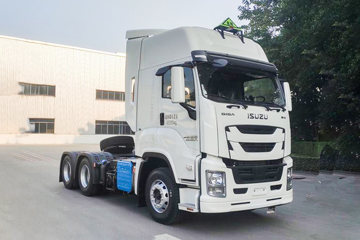 庆铃 五十铃巨咖 420马力 6X4危险品牵引车(QL4251W1NDZ)
