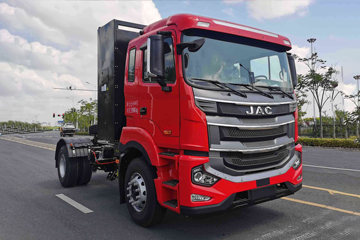 江淮 格尔发A5WIII重卡 18T 4X2 换电式纯电动牵引车(HFC4188SEV02)