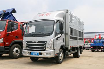 时代领航M5 3L CNG 130马力 万里扬6档 气刹 4.17米单排仓栅式轻卡