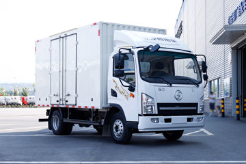 陕汽商用车 智云E1 4.5T 4.05米单排纯电动厢式轻卡(气刹)(SX5045XXYBEV341N)100.46kWh