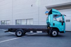 陕汽商用车 智云E2 4.5T 4.15米单排纯电动厢式轻卡(SX5046XXYBEV341N)86.55kWh