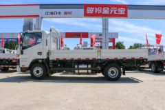 江淮 骏铃A8 160马力 4.18米单排栏板轻卡(法士特8档)(HFC1048B31K1C7S)