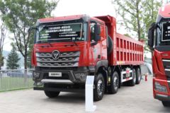 福田欧曼 昆仑 580马力 8X4 7.6米自卸车(BJ3319Y6GRL-55)