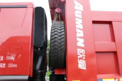福田欧曼 昆仑 580马力 8X4 7.6米自卸车(BJ3319Y6GRL-55)