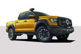 山海炮&nbsp;皮卡外观                                                图片