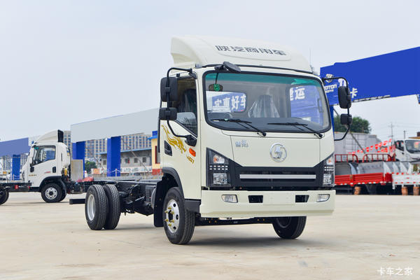 陕汽商用车 德龙G1 平台版 137马力 4.18米单排厢式轻卡