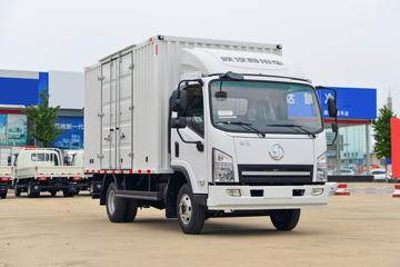 陕汽商用车 德龙G1 标载版 143马力 4.2米单排厢式轻卡(SX5041XXYNP63311)