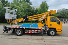 顺达窄体&nbsp;高空作业车外观图片