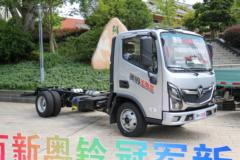 福田奥铃 玉兔Ⅲ 158马力 4.17米AMT自动档单排栏板轻卡(BJ1045V9JDA-AB1)