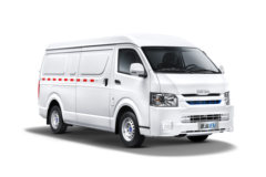 SRM鑫源 豪运 创业型 3.5T 5.455米纯电动封闭货车53.58kWh