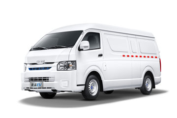 SRM鑫源 豪运 创业型 3.5T 5.455米纯电动封闭货车53.58kWh