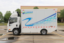 奥普力&nbsp;电动载货车外观图片