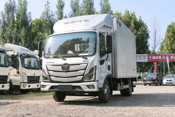 福田 欧马可S1 畅盈版 163力 4.14米单排厢式轻卡(6T后桥)(BJ5048XXY-FM5)