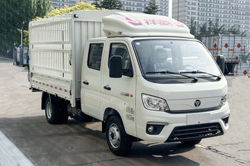 福田 祥菱M2 1.5T 143马力 汽油 3.1米双排仓栅式微卡(国六)(BJ5032CCY4AV6-09)