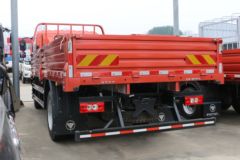 福田 奥铃大黄蜂MINI 190马力 5.25米排半栏板载货车(BJ1148VKPEG-AD1)