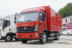 中国重汽HOWO 统帅 160马力 4.85米排半仓栅式载货车(国六)(重汽8挡)(ZZ5087CCYG3815F183)