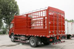 中国重汽HOWO 统帅 160马力 4.85米排半仓栅式载货车(国六)(重汽8挡)(ZZ5087CCYG3815F183)