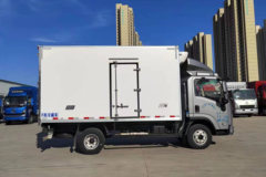 陕汽商用车 德龙G2 160马力 4X2 4.06米AMT自动档冷藏车(SX5040XLCNP6331)