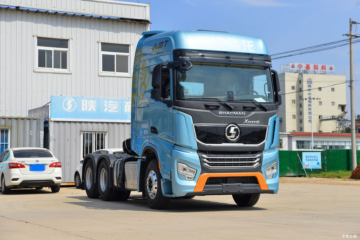 陕汽德龙X5000S 560马力 AMT牵引车 潍柴动力+2.714速比适配长途重载