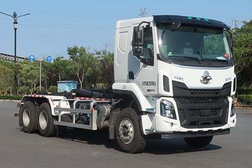 东风柳汽 乘龙H5 270马力 6X4 厢可卸式垃圾车(凌宇牌)(CLY5256ZXXLZE6)