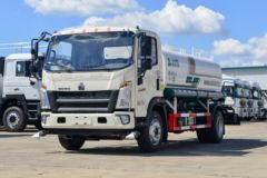 中国重汽HOWO 悍将 160马力 4X2 绿化喷洒车(绿叶牌)(JYJ5127GPSF)