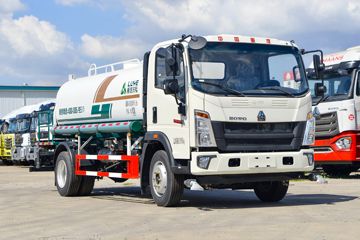 中国重汽HOWO 悍将 160马力 4X2 绿化喷洒车(绿叶牌)(JYJ5127GPSF)