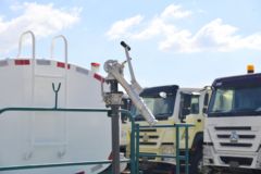 中国重汽HOWO 悍将 160马力 4X2 绿化喷洒车(绿叶牌)(JYJ5127GPSF)