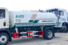 中国重汽HOWO 悍将 160马力 4X2 绿化喷洒车(绿叶牌)(JYJ5127GPSF)