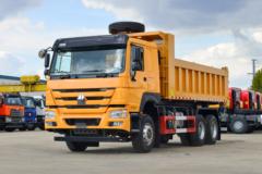 中国重汽成都商用车 豪沃V7重卡 400马力 6X4 6米自卸车(工程黄)