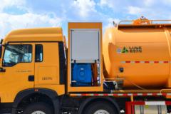 中国重汽 HOWO TX7 430马力 8X4 清洗吸污车(JYJ5317GQWF)