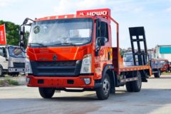 中国重汽HOWO 悍将 140马力 4X2 平板运输车(国六)(ZZ5047TPBH3315F145H)