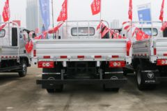 福田 奥铃新捷运 青春飞扬版 151马力 3.83米排半栏板轻卡(万里扬8档)(BJ1048V9JDA-AB2)