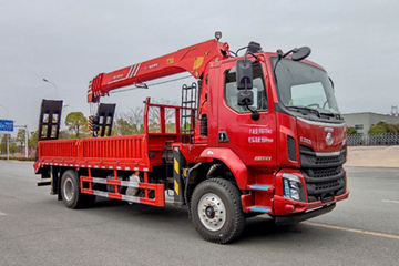 东风柳汽 新乘龙M3 245马力 4X2 6米随车吊(神百重工牌)(ABC5188JSQLZ6)