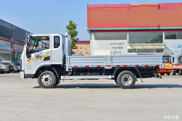 陕汽商用车 德龙G1 137马力 3.82米排半栏板轻卡(6档)(SX1041NP6331)