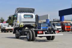 陕汽商用车 德龙G1 标载版 160马力 3.82米排半栏板轻卡(SX1042NP6331)