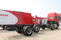 江淮 格尔发A5X重卡 超值版 350马力 8X2 9.7米翼开启厢式载货车(国六)(HFC5311XYKP1K5G43S)
