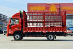 陕汽商用车 轩德翼9 速运版 150马力 4X2 4.15米单排仓栅式轻卡(国六)(SX5040CCYNP6331)