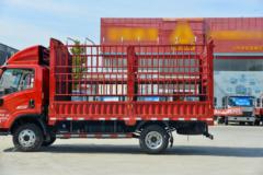 陕汽商用车 轩德翼9 速运版 150马力 4X2 4.15米单排仓栅式轻卡(国六)(SX5040CCYNP6331)