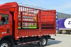 陕汽商用车 轩德翼9 速运版 150马力 4X2 4.15米单排仓栅式轻卡(国六)(SX5040CCYNP6331)